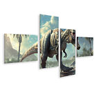 islandburner Bild auf Leinwand Knig Dino T-Rex: Symbol der prhistorischen Str