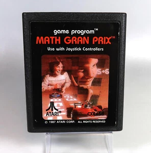 Atari 2600: MATH GRAND PRIX - TESTED & WORKS - Picture 1 of 2