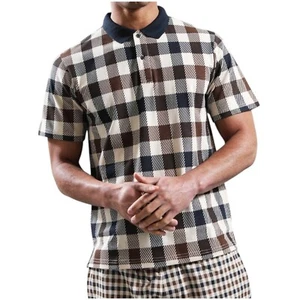 Aquascutum Active Men`s Macro Iconic Polo - AAICONPO002 - Picture 1 of 3