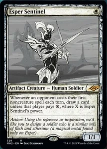 MTG ESPER SENTINEL FOIL EXC - SENTINELLA DI ESPER - MH2 EXTRA EN - MAGIC - Imagen 1 de 1