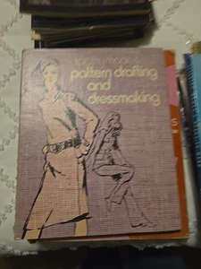 Dorothy Moore's Pattern Drafting & Dressmaking Book 1971 Complete Measuring HC - Picture 1 of 3
