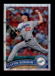 CLAYTON KERSHAW 2011 TOPPS CHROME #107 XFRACTOR REFRACTOR (DAMAGE - READ) BF8829 - Picture 1 of 1