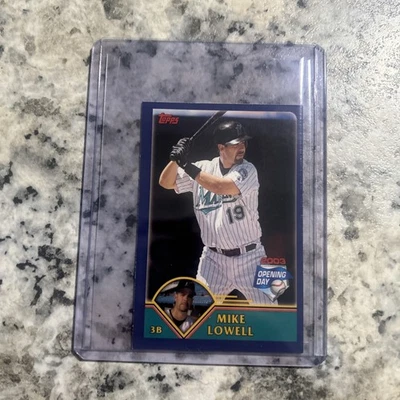 2003 Topps Opening Day - Mike Lowell Mini Scratch Off - Image 1 of 2