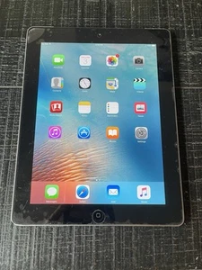 Apple iPad 3rd Gen 16GB Silver Black Wifi MC733LL/A USED - Picture 1 of 5