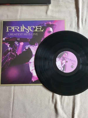 PRINCE : GREAYEST HITS LIVE - 1 LP BLACK EDITION - Photo 1/4