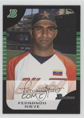 2005 Bowman Draft Fernando Nieve #BDP128 - Image 1 of 2