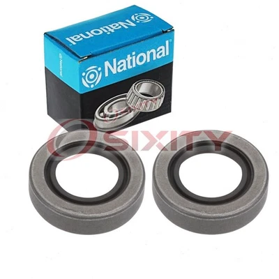 Sellos de nudillo de dirección delantera National de 2 piezas para Chevrolet K10 sg 1975-1977 Foto 1 de 4