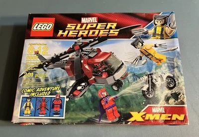LEGO 6866 Wolverine's Chopper Showdown Marvel Super Heroes ¡Caja dañada Deadpool! Foto 1 de 4