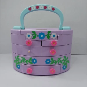 Vintage 1991 Polly Pocket Bluebird Pullout Jewelry Box Playhouse Toy Only - Picture 1 of 12