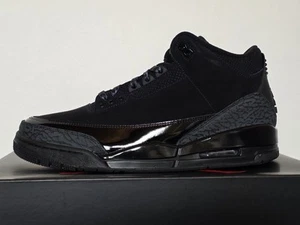 AIR JORDAN 3 RETRO BLACK CAT 45,5EU / 11,5US . DS / NEW - Bild 1 von 5