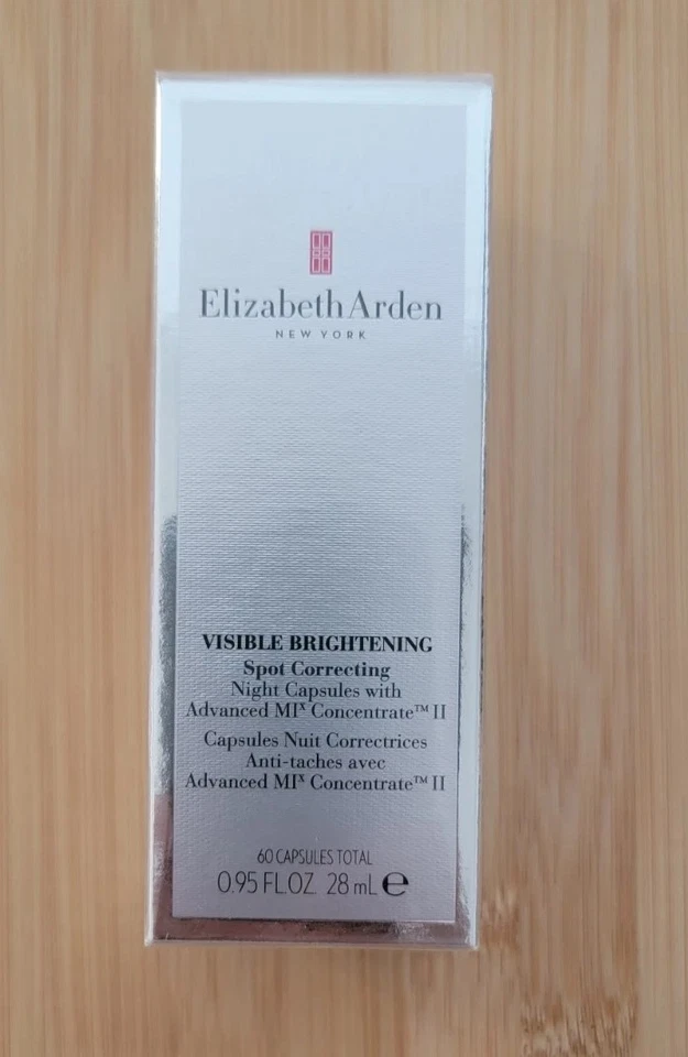 ELIZABETH ARDEN Visible Brightening Spot Correcting Night Capsules 60CT NWB - Image 1 of 1