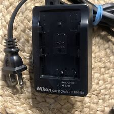 Genuine Original Nikon Quick Charger MH-18a Charger and Cord NO Battery