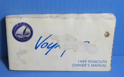 Plymouth Voyager 99 1999 manual del propietario Foto 1 de 2