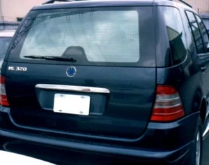 Chrome Stainless Trunk Lid Trim 1997-2005 Mercedes Benz European Model W163 ML - Picture 1 of 2