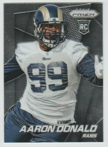 AARON DONALD 2014 Panini Prizm Rookie Card #228 SP RC Mint SEE SCANS Future HOF - Imagen 1 de 2