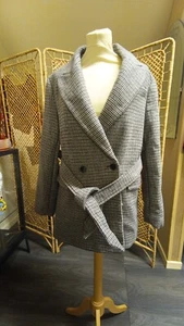 Stradivarius Long double-breasted blazer  + Belt . Medium (M), NRV £55.99 - Picture 1 of 2