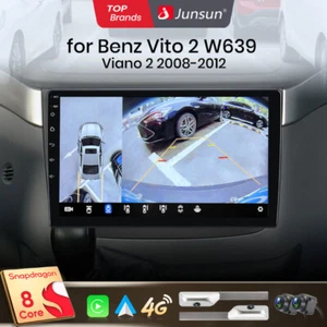 360°KAM+ 128GB Carplay Androidradio Für Benz W639 Vito Viano W906 Sprinter W169 - Bild 1 von 18