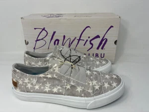 Blowfish Malibu Marley Gray Wonder Star Canvas Shoe (Size: US 9.5) - Picture 1 of 5