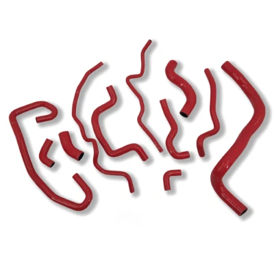 Silicone Coolant Radiator Hose For Polo Vento Skoda IND Classic 1.4/1.6 AT Red — 第 1/4 张图片