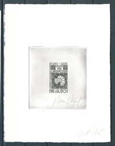 TAAF,FSAT,1991, Architecture,signed artist Atelier proof - Picture 1 of 1