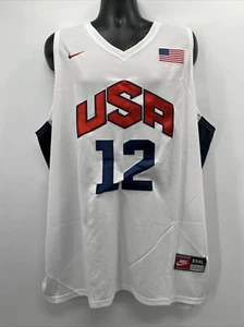 Maglietta bianca Nike Team USA Basketball 2012 Olimpiadi di Londra James Harden #12 3XL - Foto 1 di 10