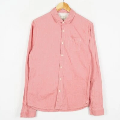 Camisa SCOTCH & SODA Hombre Talla M Informal Calce Regular Rosa Algodón Bolsillo ma10212 Foto 1 de 4