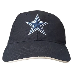 Gorra de fútbol americano Dallas Cowboys para hombre NFL Headshot KC gorras negra con tirantes sombrero estrella  - Imagen 1 de 10