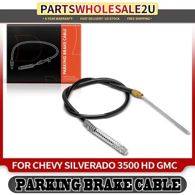 Rear Left Parking Brake Cable for Chevy Silverado 3500 HD GMC Sierra 3500 HD - Image 1 of 4