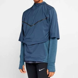 NIKE THERMA SPHERE TECH PACK RUN DIVISION 2in1 JACKET/TOP SIZE M (AR1709 427) - Picture 1 of 8