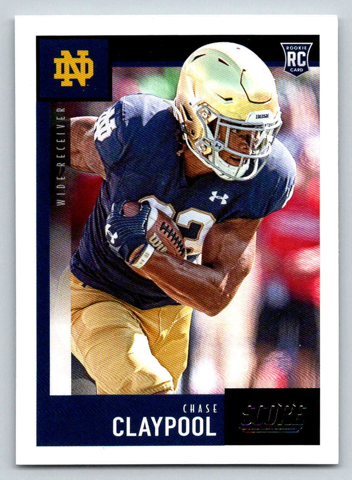 2020 Score #417 Chase Claypool RC (ref 220766) - Image 1 of 2