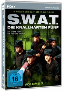 S.W.A.T. - Die knallharten Fünf Vol. 3 TV-SERIE Steve Forrest 3 DVD EDITION NEU - Bild 1 von 1