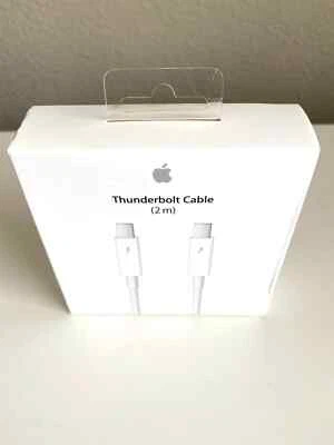 Новый запечатанный Apple 2 м / 6 футов Thunderbolt 2 кабель мини DP - A1410, MD861LL/A белый - Изображение 1 из 4