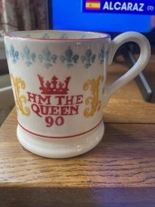 Emma Bridgewater New Queen Elizabeth II 90th Birthday 1926-2016 Hf Pt Mug RARE - Picture 1 of 7