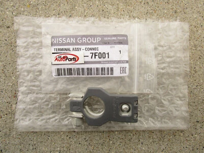 SE ADAPTA A: 13 - 19 NISSAN SENTRA NEGATIVO - CONECTOR TERMINAL BATERÍA OEM NUEVO Foto 1 de 3