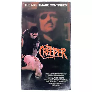 The Creeper (VHS, 1990) Dura Vision Wes Olsen- Horror Slasher- James Moore - Picture 1 of 5