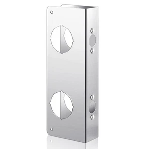Door Reinforcement Plate 5-1/2 Inch 2-3/8 x 1-3/4 Inch Lock and Door Reinforcer - Picture 1 of 7
