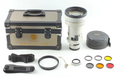 [N MINT Trunk] Minolta AF APO Tele 300mm f2.8 HIGH SPEED Lens Sony A Mount JAPAN - Image 1 of 4