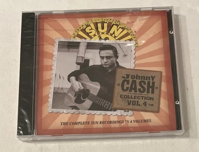 The Sun Collection Vol 4 - Audio CD By Johnny Cash Free Shipping - SEALED - Image 1 of 3