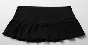 Madam D. Women's Ultra Micro Mini Swimsuit Skirt Cover Up AC2 Black Small - Picture 1 of 3