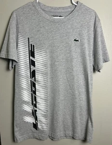 Lacoste Men’s Sport Graphic T Shirt. Large. Logo Crocodile Tennis Streetwear - Picture 1 of 9