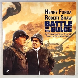 Battle of the Bulge (Laserdisc) disc 1 (VG close to LN), disc 2 (LN) HENRY FONDA - Picture 1 of 4