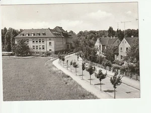 RAGUHN / Bitterfeld....., Gartenstraße m. Schule, Häuser.....s/w AK - Picture 1 of 1