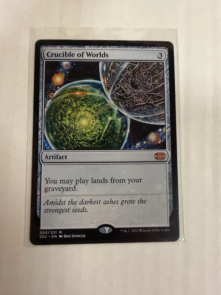 Crucible Of Worlds NM MTG! Double Masters 2022 - Image 1 of 2
