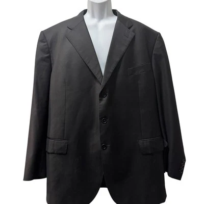 Daniel Cremieux Loro Piana Super 160s Wool Blazer Black Men’s Size 48R - Image 1 of 4