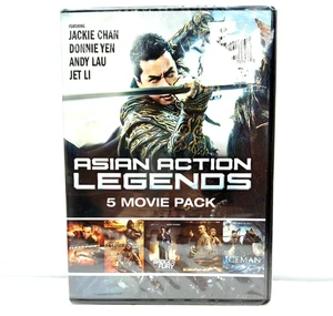 Asian Action Legends 5-Film Collection (DVD) Jackie Chan +More (New Sealed) - Picture 1 of 2