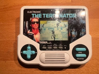  The Terminator Vintage 1991 LCD Tiger juego de mano raro funcionando   Foto 1 de 4