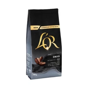 L’OR Onyx Coffee Beans 500g Bold Dark & Intense Espresso - Picture 1 of 4