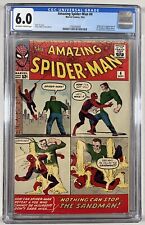 Amazing Spider-Man 4 (Marvel, 1963)  CGC 6.0 **1st App Sandman**