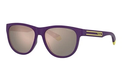 Gafas de sol polarizadas multicapa Polaroid Pld 2156/S B3V violeta/oro rosa Foto 1 de 2