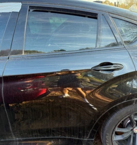 15-19 BMW X6 X6M F16 F86 Rear Left Driver Side Door Black Sapphire Metallic OEM - Bild 1 von 4